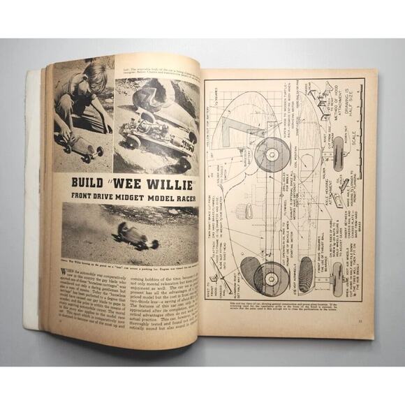 1941 Model Builders' Manual Magazine Fawcett Publication NO.2 - M597 - Picture 5 of 9